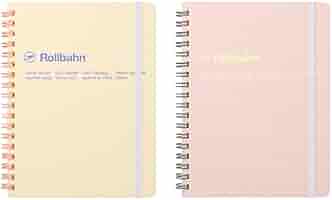 お値下げ不可　ロルバーンrollbahn L スコラ　ベビーピンク ロルバーン ダイアリー 2024/2025 スコラ ベビーピンク Mサイズ